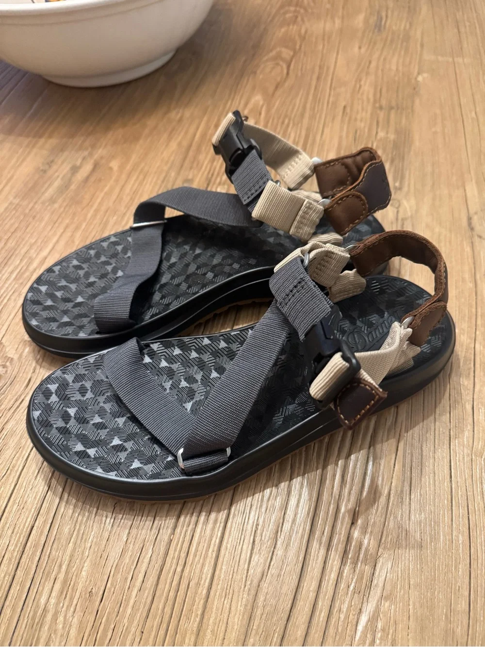 Danner Wallowa Sandals Grizzly Brown Dark Shadow